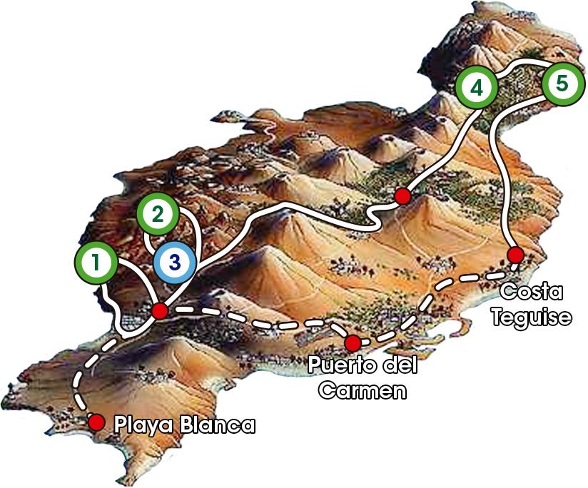 Grand Tour Lanzarote - Parque Nacional de Timanfaya y Jameos del Agua